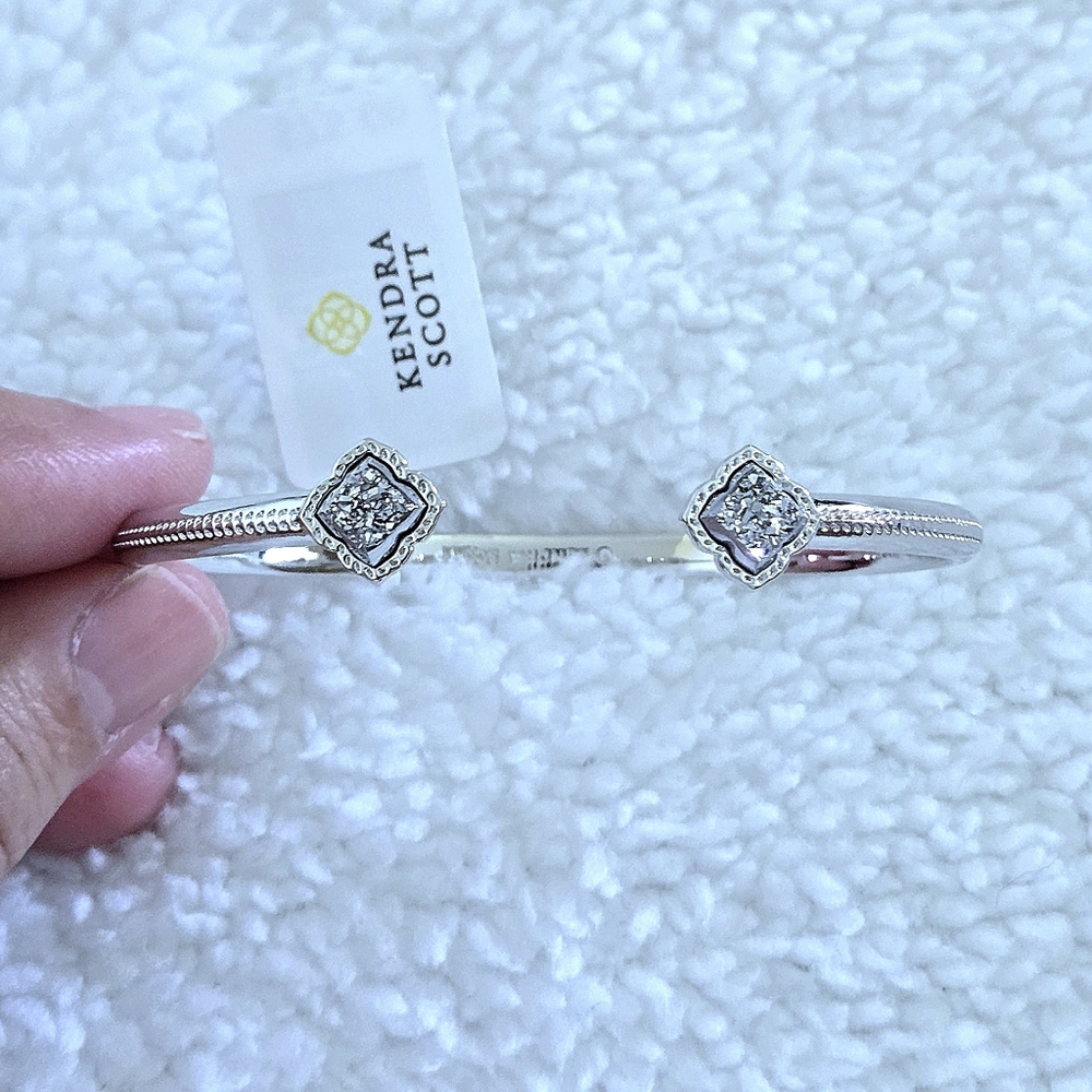 Kendra Scott Silver🤍 "Mallory" cuff bracelet - Picture 9 of 15